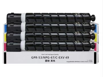 Cartouches de toner faites sur commande d'imprimante de Canon GPR-53 NPG-67 C-EXV49 pour Canon IR-ADV C3330 3325 3320L