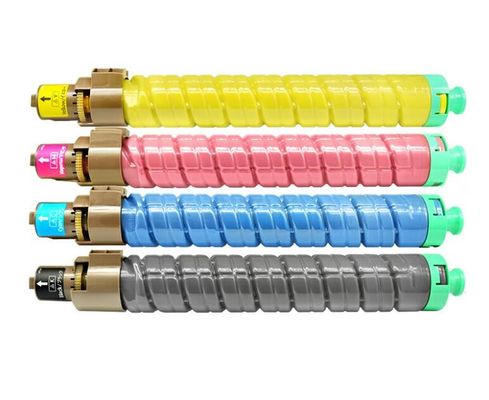 Cartouche de toner Ricoh conçue pour les imprimantes SPC810 811, offrant une capacité de toner complète et une puce avec des matières premières de qualité AAA