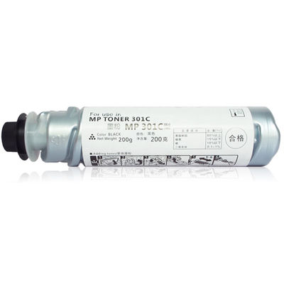 Cartouche de toner Ricoh compatible modèle MP301 couleur noire, rendement 8K pages, certifié ISO SGS, convient pour imprimante Ricoh Aficio MP301