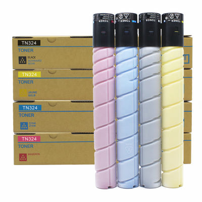Cartouches de toner Minolta Pour Konica Bizhub C258 C308 C368 Noir/Cyan/Jaune/Magenta 27K/25K Pages Certification ISO/SGS/MSDS