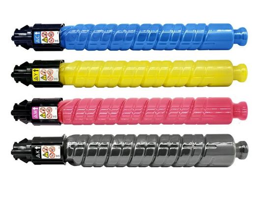 Cartouche tonique Ricoh compatible avec les imprimantes Ricoh MP C4501 5501 offrant un rendement de page et une matière première de qualité AAA