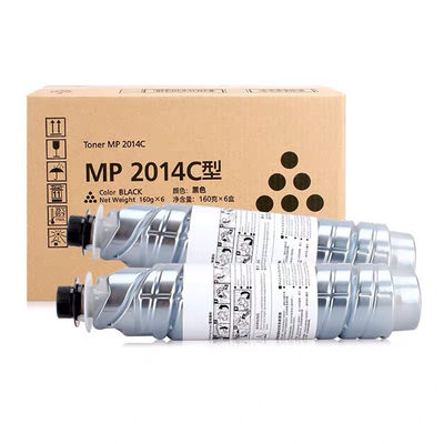 MP2014D Cartouche de tonique pour Ricoh 12K Résultat de page 1.53 Noir Degré 4% Taux de déchets de tonique Excellent service