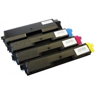 Cartouche de toner Kyocera compatible TK590 pour imprimantes Kyocera FS C2026 C2126 avec choix de couleurs noir, cyan, magenta et jaune