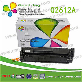 Cartouche tonique d'imprimante laser noire Q2612A compatible avec HP